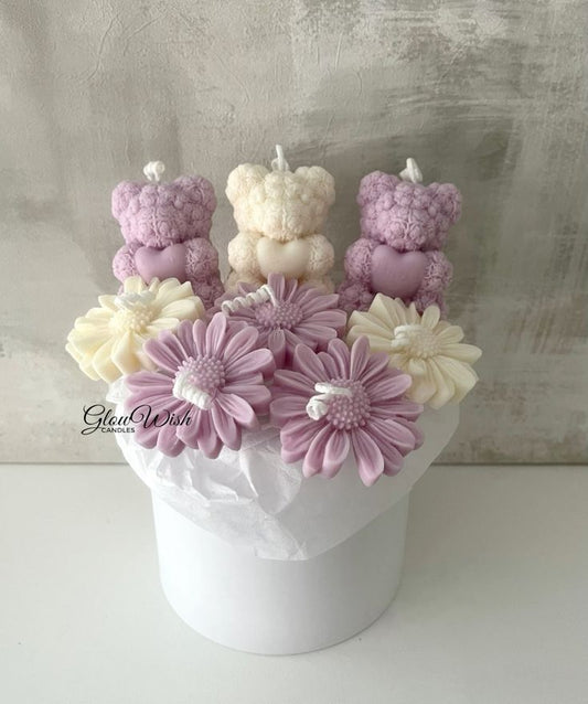 Kindle & Blossom Luxe Candle Bouquet