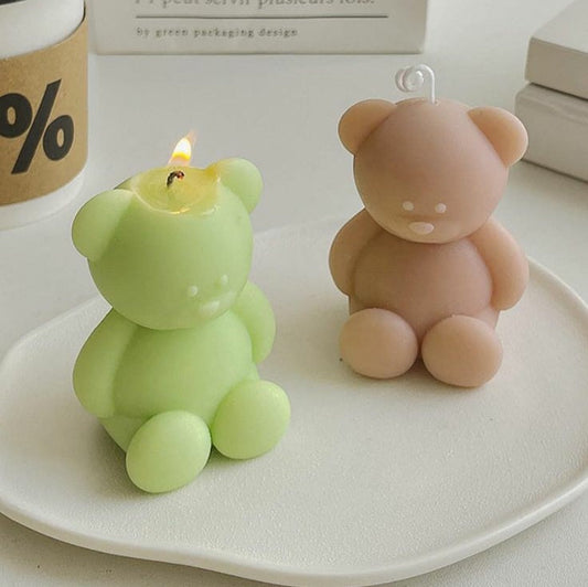 Mini Bear Candles