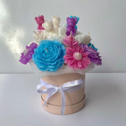 Pastels Bear Bouquet