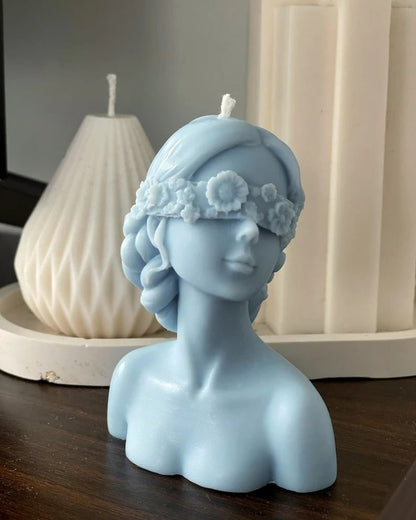 Blinded by Flowers Girl Candle