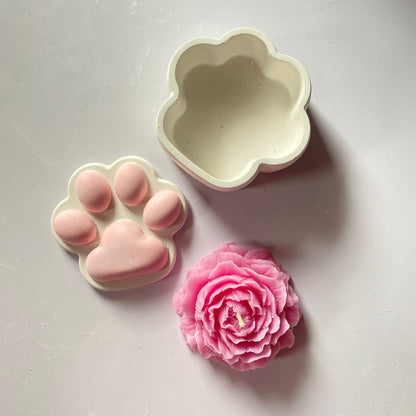 Set of Two- paw box and peony