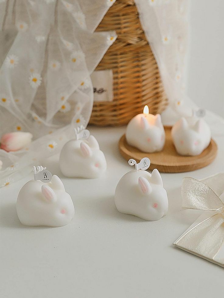 Bunny Candles