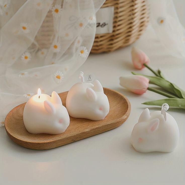 Bunny Candles