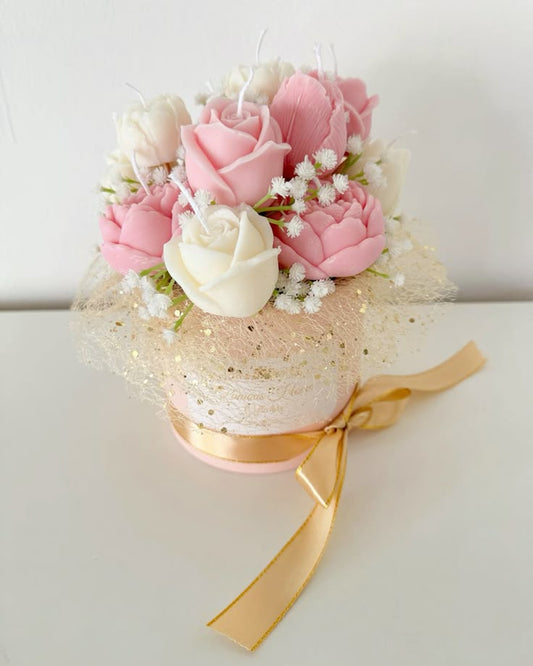 FLOWER SCENTED CANDLE FAMOUS COLLECTION BOUQUET